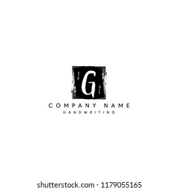Abstract G Logo or G initial logo or G Signature logo