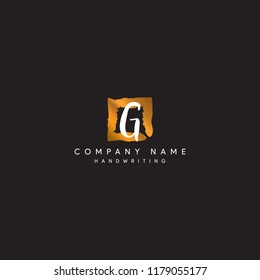 Abstract G Logo or G initial logo or G Signature logo