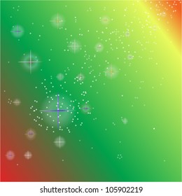 Abstract galactic space scape background with distant stars