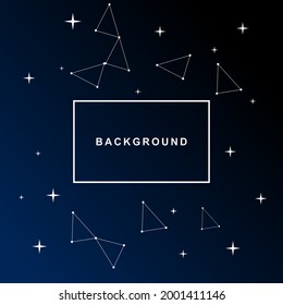 Abstract galaxy background logo design