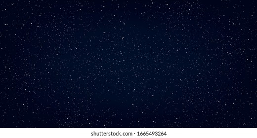 Abstract galaxy background. Star and stardust in deep universe. Vector illustration.