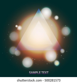 Abstract galaxy background. Vector illustration