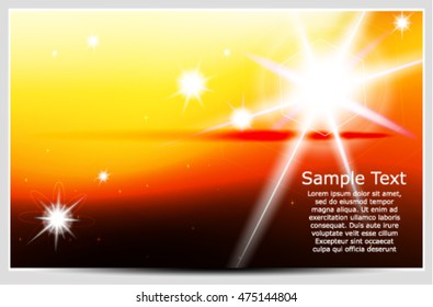 Abstract galaxy banner.