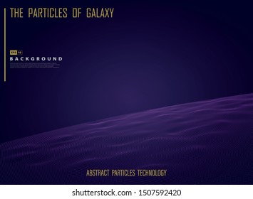 Abstract galaxy space out of universe in night light presentation. Use for poster, ad, template design, artwork. illustration vector eps10
