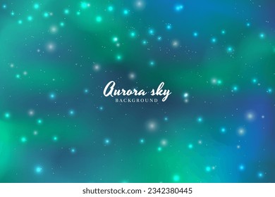 Abstract galaxy starry background design vector