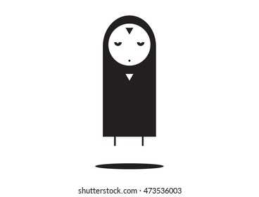 Abstract game character