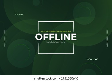 Abstract gamer offline streaming background