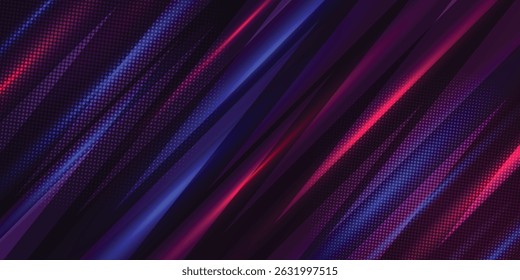 Abstract gaming background with blue, pink, purple lights, perfect for esports and gaming.
