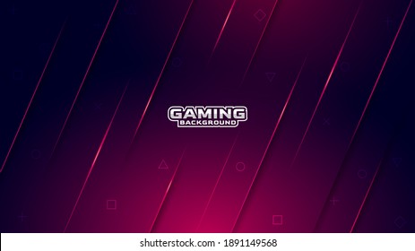 Abstract gaming background with modern luxury ray style