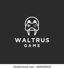 abstract gaming logo. game icon
