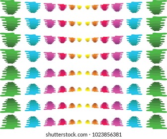Abstract gardient colors background