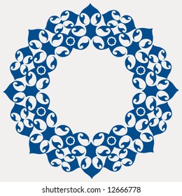 abstract garland