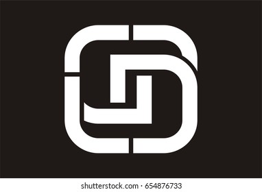 Abstract GD logo