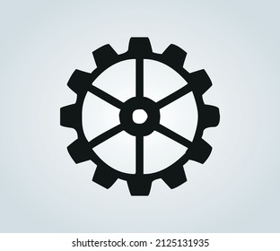 abstract gear for industrial machines for illustration