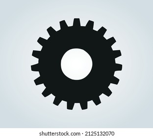 abstract gear for industrial machines for illustration