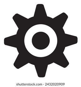 Abstrakte Zahnräder. Vektor-Designvorlage. Verzahnung über grauem Hintergrund, Vektordarstellung.7891