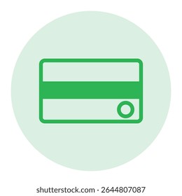 abstrato verde cor cartão ícone plano design