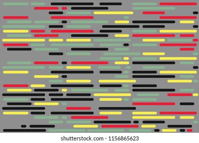 Abstract gemetric pattern with colored elements