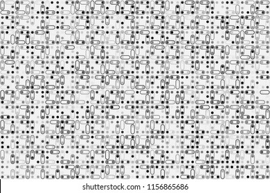 Abstract gemetric pattern with colored elements