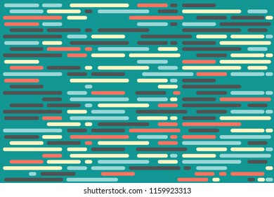 Abstract gemetric pattern with colored elements