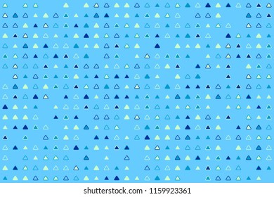 Abstract gemetric pattern with colored elements