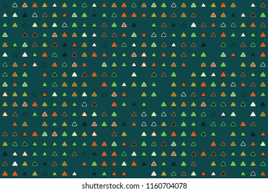 Abstract gemetric pattern with colored elements