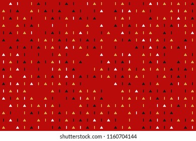 Abstract gemetric pattern with colored elements