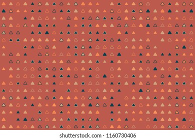 Abstract gemetric pattern with colored elements