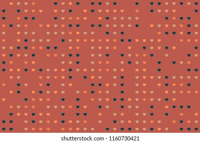 Abstract gemetric pattern with colored elements