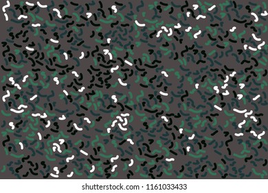 Abstract gemetric pattern with colored elements
