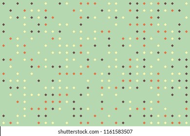 Abstract gemetric pattern with colored elements
