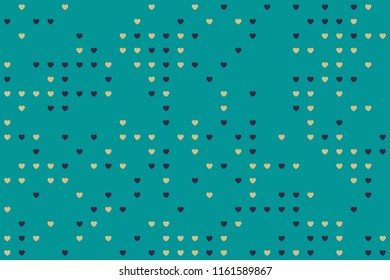 Abstract gemetric pattern with colored elements