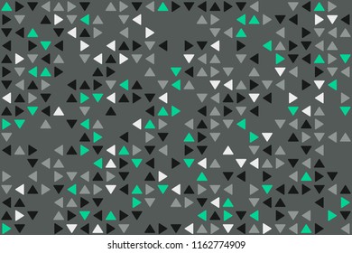 Abstract gemetric pattern with colored elements