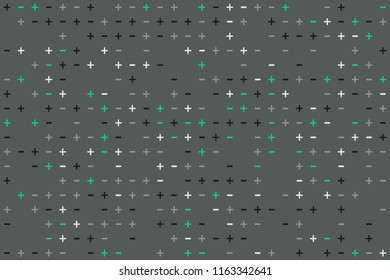 Abstract gemetric pattern with colored elements