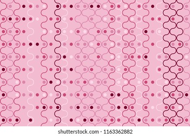 Abstract gemetric pattern with colored elements