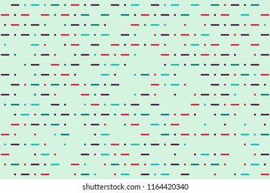 Abstract gemetric pattern with colored elements