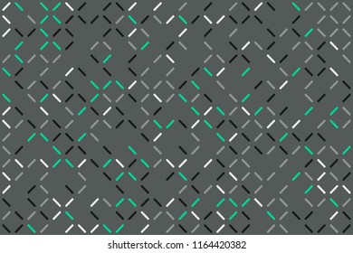 Abstract gemetric pattern with colored elements