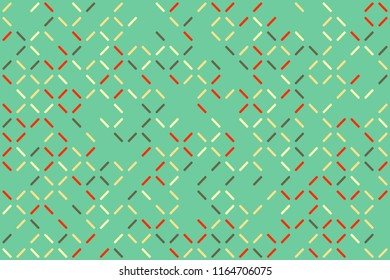 Abstract gemetric pattern with colored elements