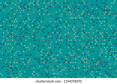 Abstract gemetric pattern with colored elements