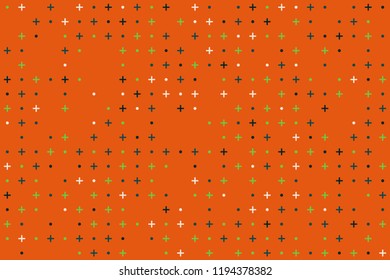 Abstract gemetric pattern with colored elements