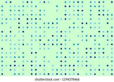 Abstract gemetric pattern with colored elements