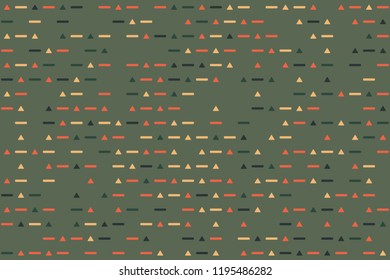 Abstract gemetric pattern with colored elements