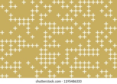 Abstract gemetric pattern with colored elements