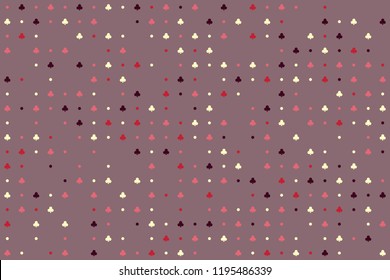 Abstract gemetric pattern with colored elements