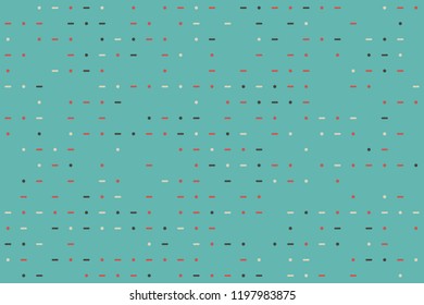 Abstract gemetric pattern with colored elements