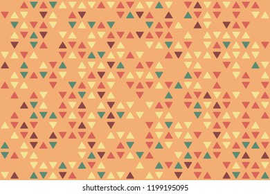 Abstract gemetric pattern with colored elements