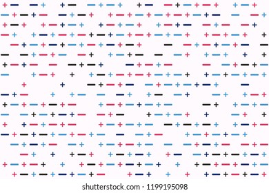 Abstract gemetric pattern with colored elements