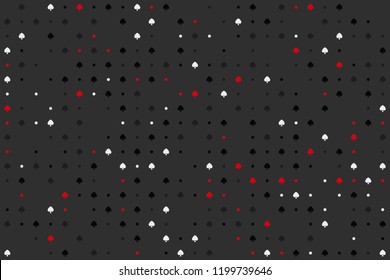 Abstract gemetric pattern with colored elements
