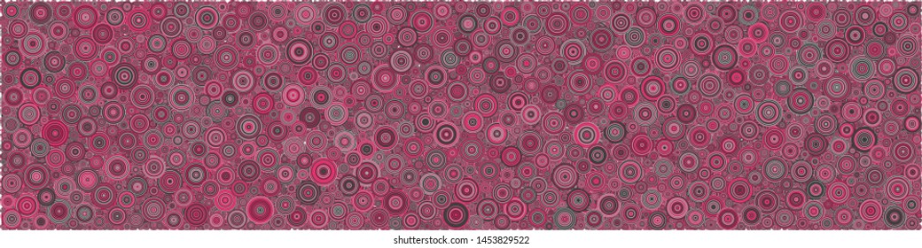 Abstract Generative Art color distributed circles dots background illustration