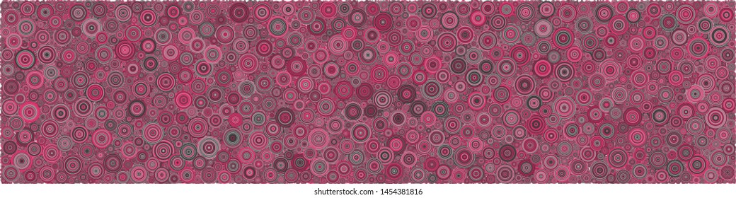 Abstract Generative Art color distributed circles dots background illustration